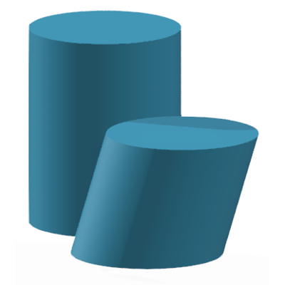 Цилиндр и наклонный цилиндр